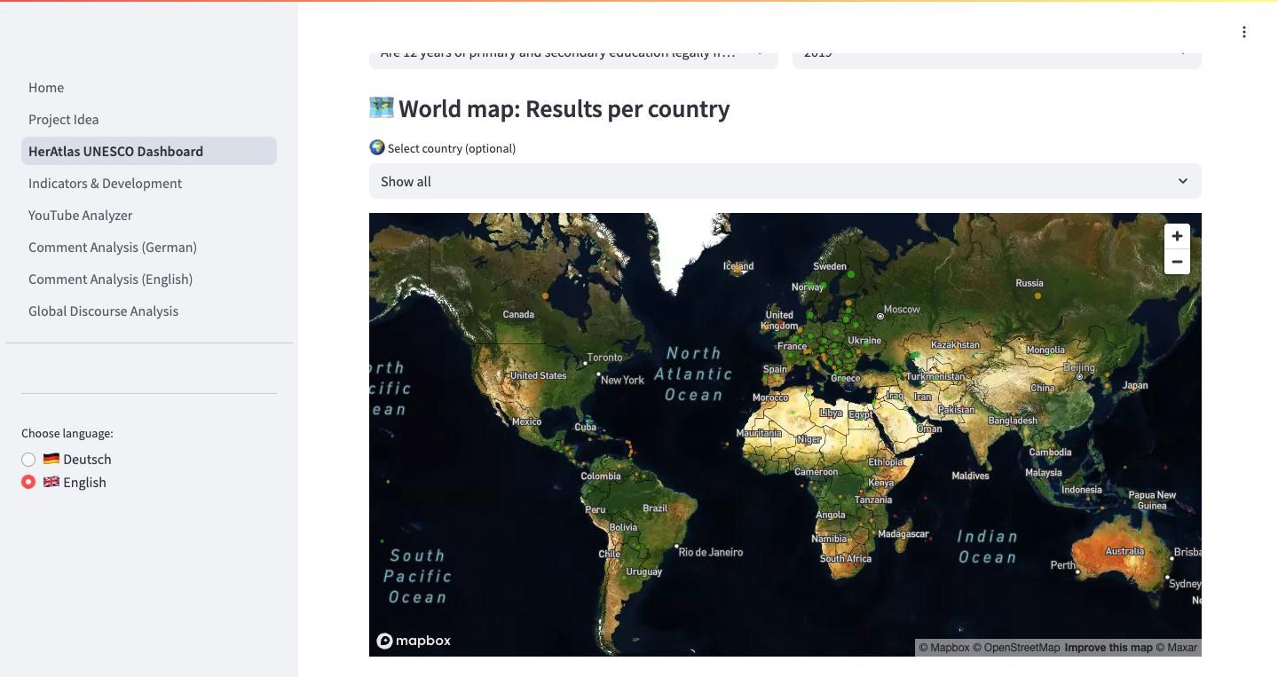 World map of education laws across 196 countries.